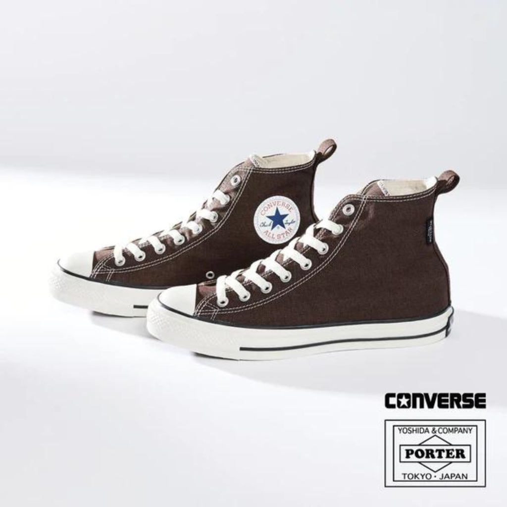 現貨🇯🇵 Converse porter 帆布鞋聯名男鞋高筒ALL STAR HI SMOKY 日本