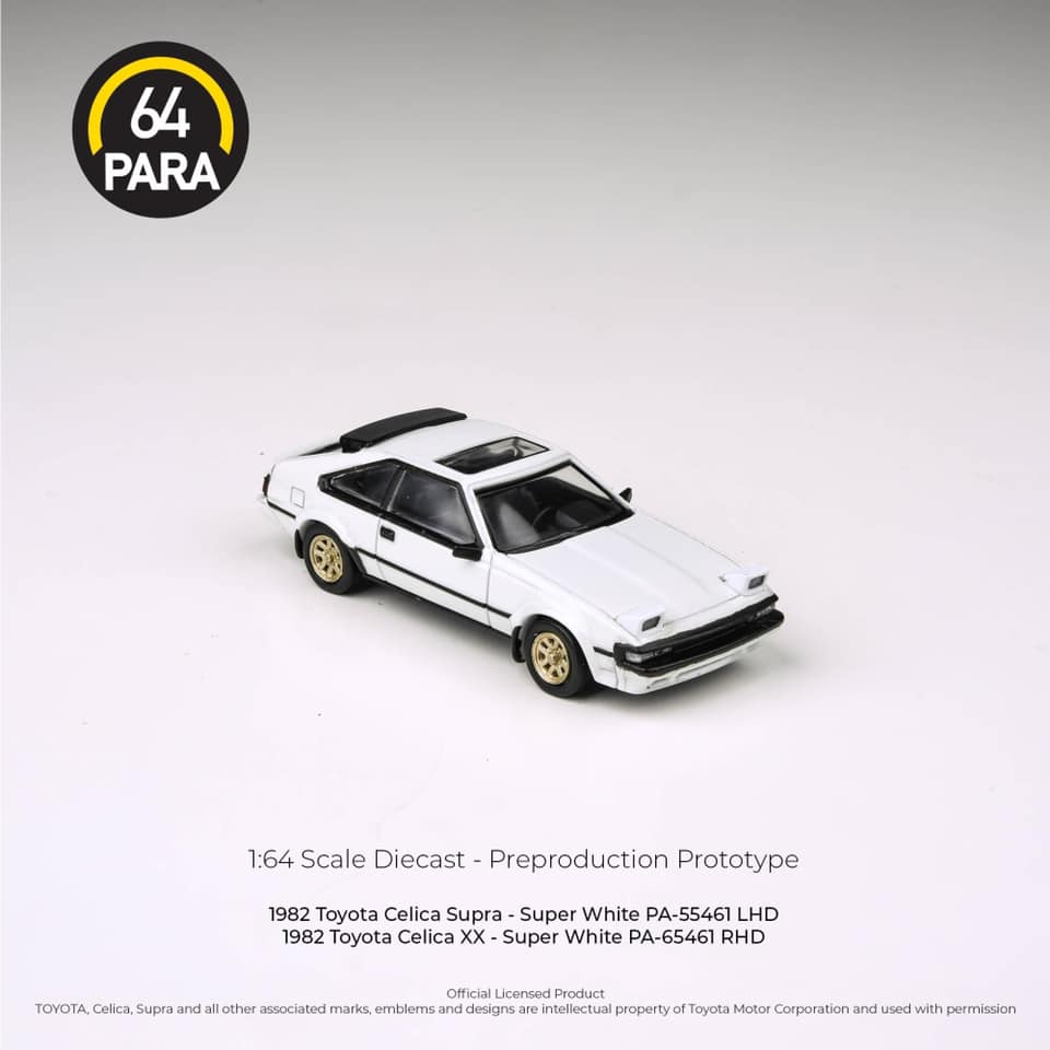 TSAI模型車販賣鋪現貨賣場1/64 1984 Toyota Celica Supra XX white