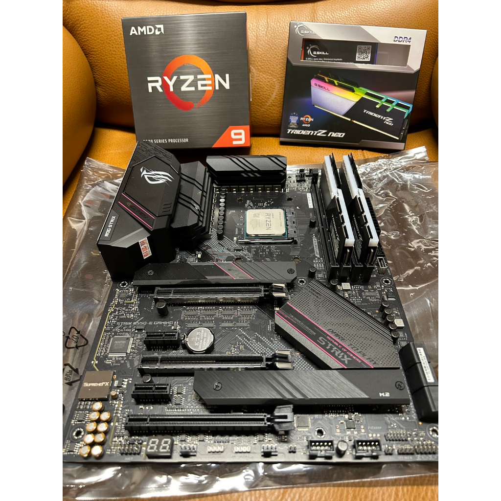 AMD Ryzen R9 5900X ROG B550-E G.Skill DDR4-3800 | 蝦皮購物