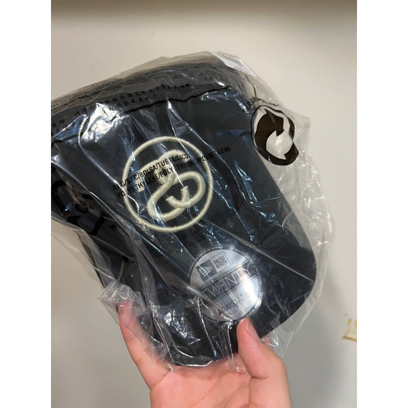 Stussy x New Era SS Link 9twenty Cap 老帽黑色| 蝦皮購物
