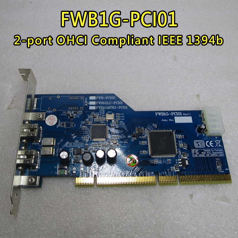 2-port OHCI Compliant IEEE 1394b - FWB1G-PCI01【過保品】 | 蝦皮購物