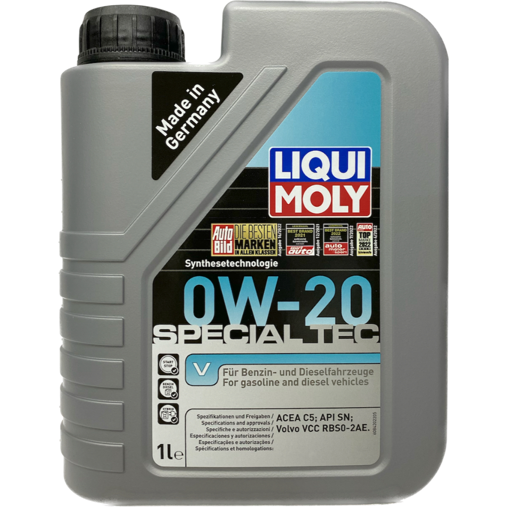 LIQUI MOLY SPECIAL TEC V 0W-20 0W20 20631 VOLVO RBS0-2AE【伊昇】 | 蝦皮購物