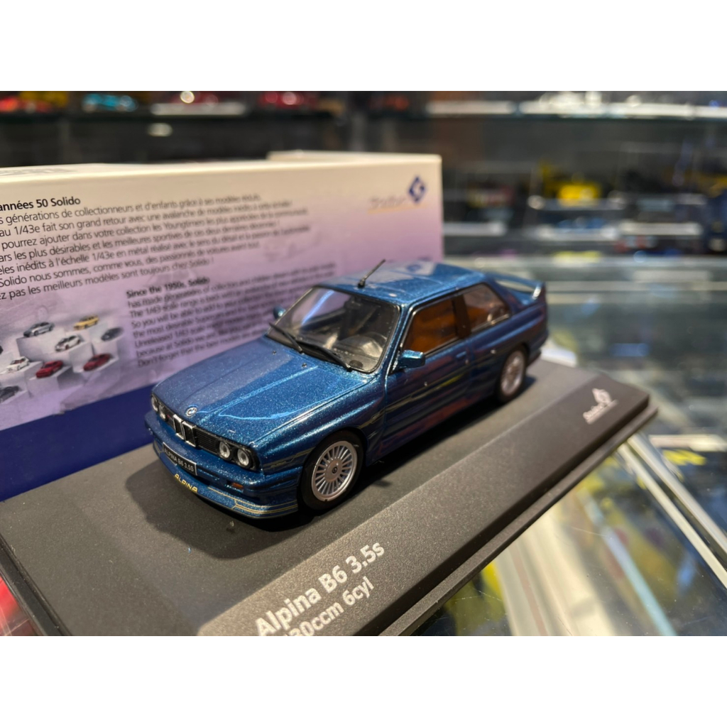 BMW M3 ALPINA B6 3.5 S/ E30 1989 - Solido 1/18 EUR 44,95 - FR