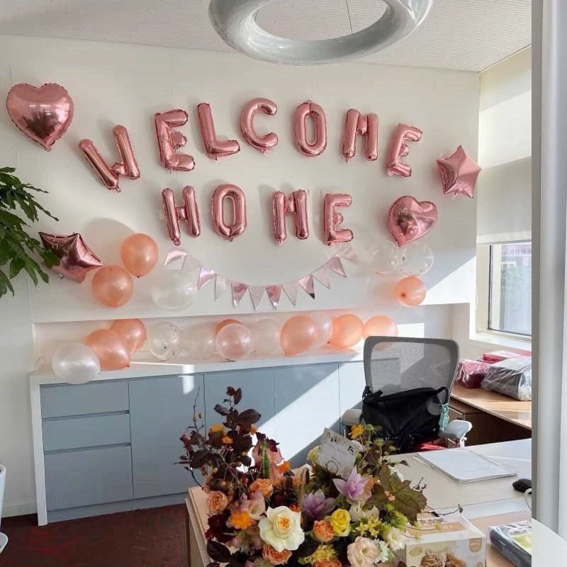 🥇急單避開蝦皮「welcomehome 歡迎回家 歡迎回來」迎賓氣球 慶祝回歸 驚喜佈置 歡迎寶寶 歡迎新生兒 | 蝦皮購物
