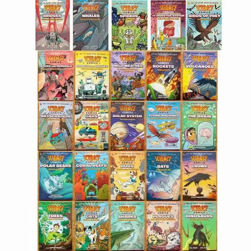 新品Science Comicsシリーズ29冊 英語絵本 洋書 漫画