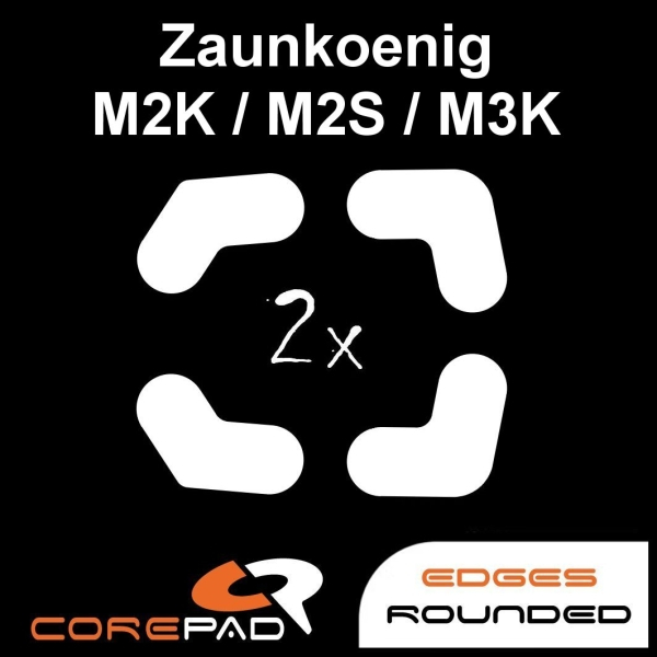 滑鼠鼠腳貼Zaunkoenig M2K、M2S、M3K｜Corepad Skatez｜鼠貼腳貼台灣