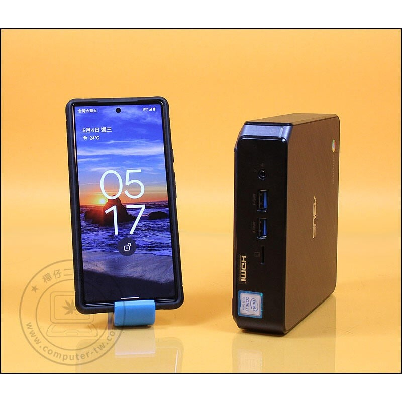 樺仔稀有好機】ASUS Chromebox 3 CN65 迷你電腦i7八代有HDMI 可執行