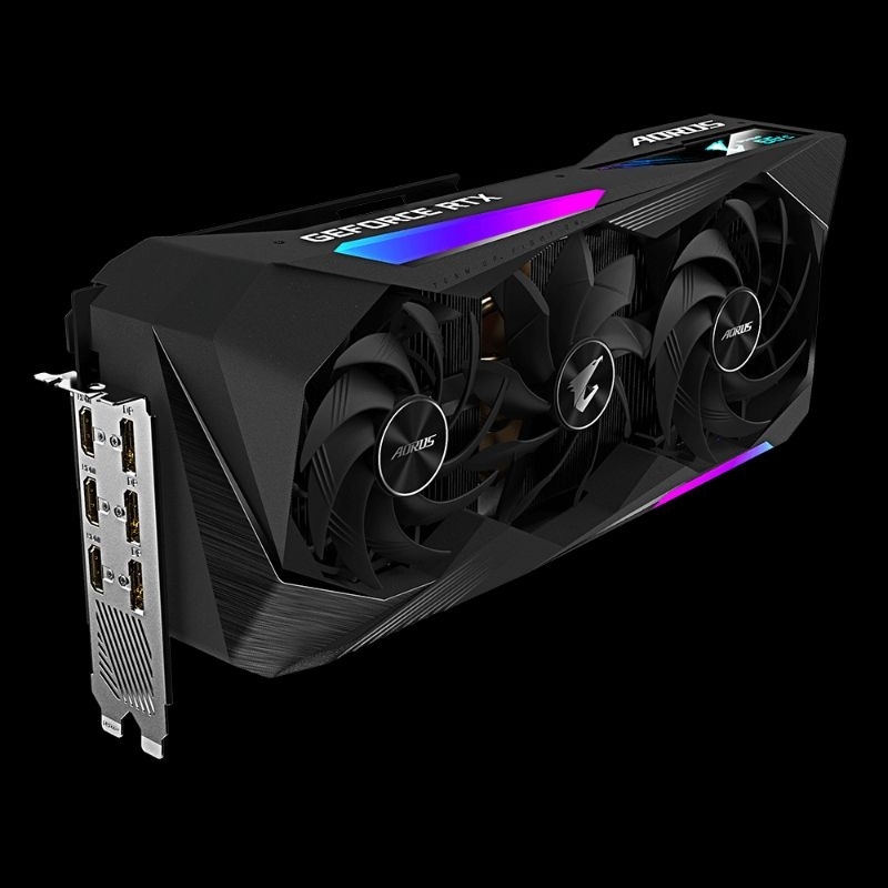 Carte Graphique AORUS GeForce RTX 3070 Ti Master 8Go - Boîte D'origine Incluse