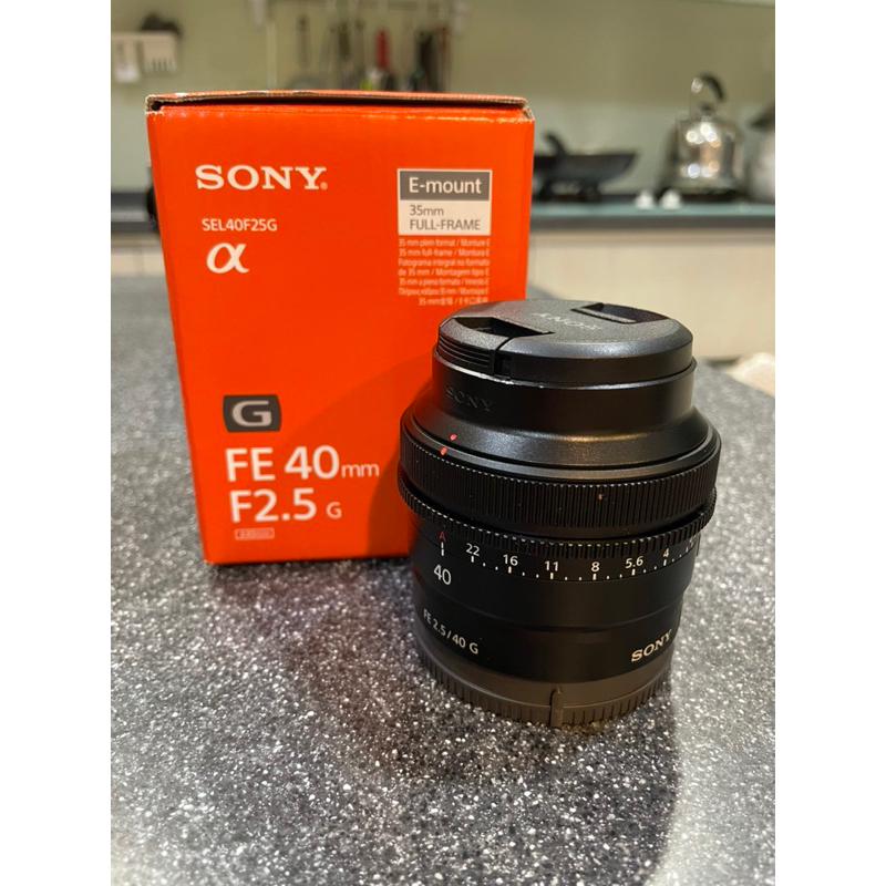 Sony FE 40mm F2.5G SEL40F25G | 蝦皮購物