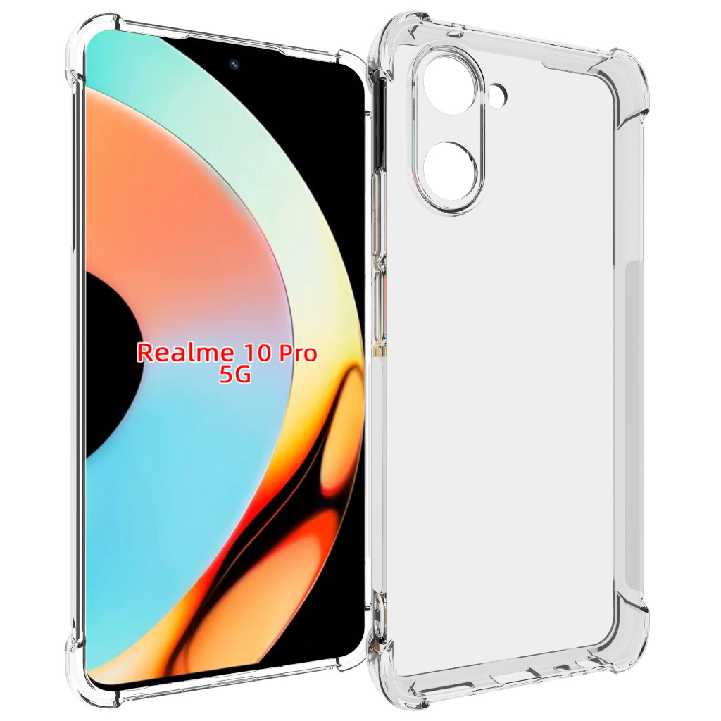 realme 10 11 Pro RMX3661 Pro+ RMX3686 軍事級 四角防摔 透明套 保護殼 防摔殼 套 | 蝦皮購物