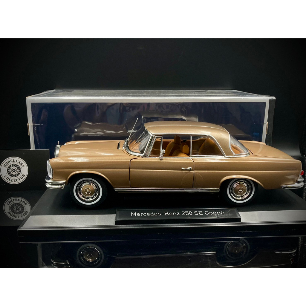 Miniature Mercedes 280 1/18 KK Scale C/8 (W114) Metallise Rouge Foncé