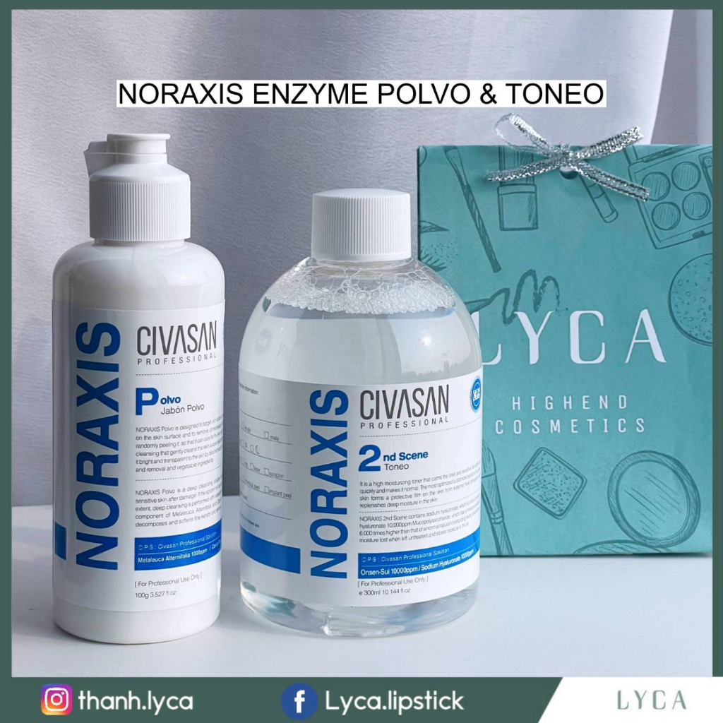 LYCA] CIVASAN Noraxis Polvo & TONER Noraxis 2nd Scene Toneo | 蝦皮購物