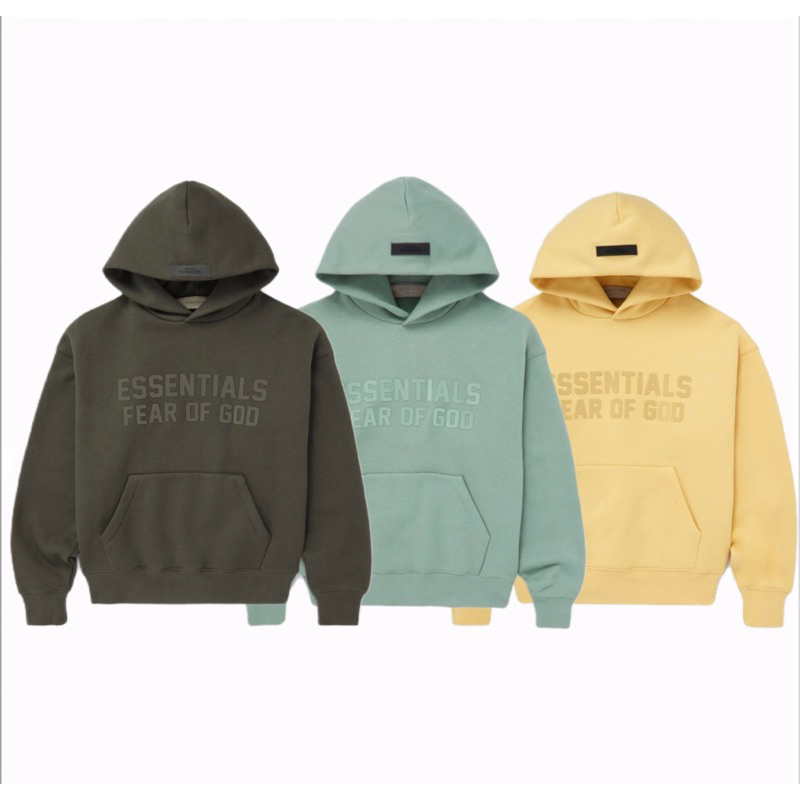 〖LIT-select〗FOG Essentials Kids Hoodie 童款/女款 23SS 帽T 膠條字體 | 蝦皮購物