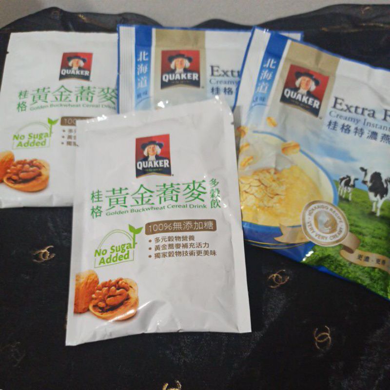 桂格 黃金 燕麥 多穀飲特濃燕麥片 芝麻核桃糊 名廚美饡 | 蝦皮購物