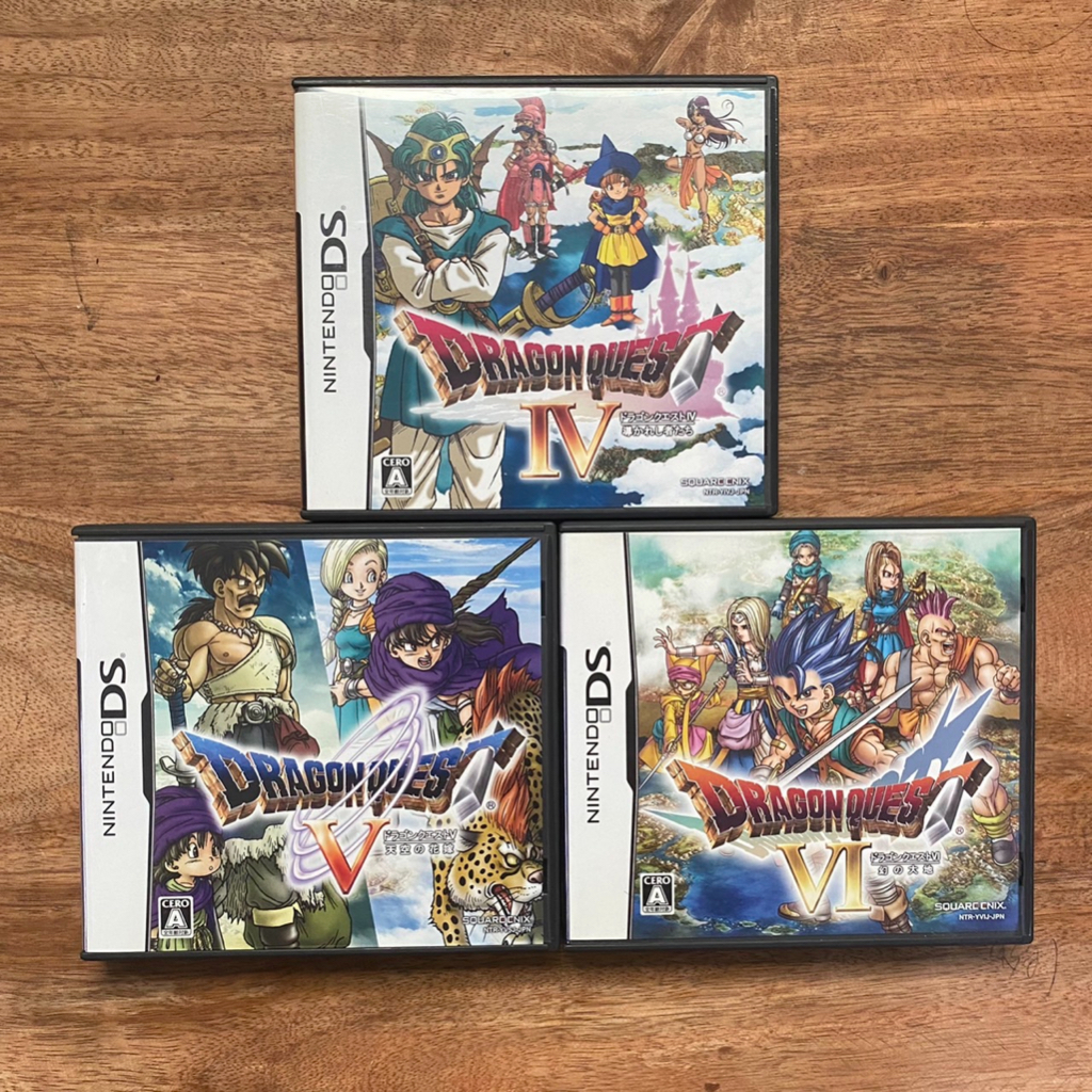 現貨!! NDS 經典懷舊王道RPG 勇者鬥惡龍DQ4 DQ5 DQ6 收藏等級| 蝦皮購物