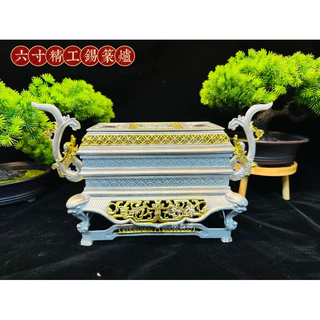 波華 錫半造 錫製 屠蘇器 木製箱