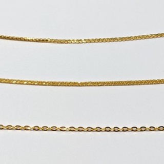18K 14K Gold Men's Korean Dragon Pendant Necklace 4 18K Yellow Gold / 3.0mm 48cm (18.89)
