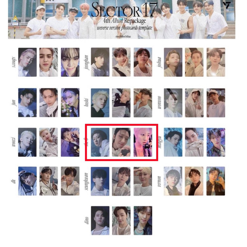 現貨》Seventeen The8專輯小卡sector17 | 蝦皮購物