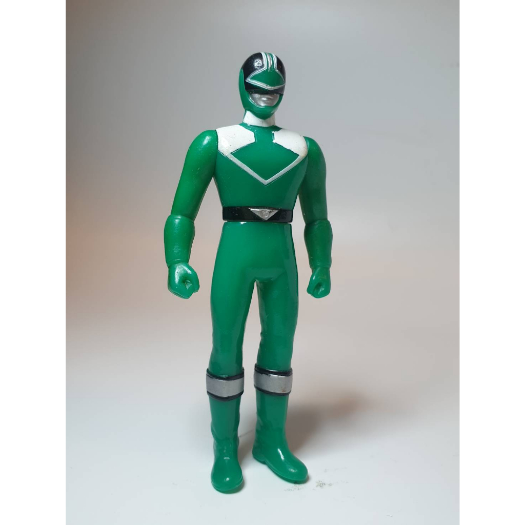 A-106 櫃 現況品 ： 未來戰隊 時間綠 TIME GREEN 席恩 TIMERANGER 小軟膠 富貴玩具店 | 蝦皮購物