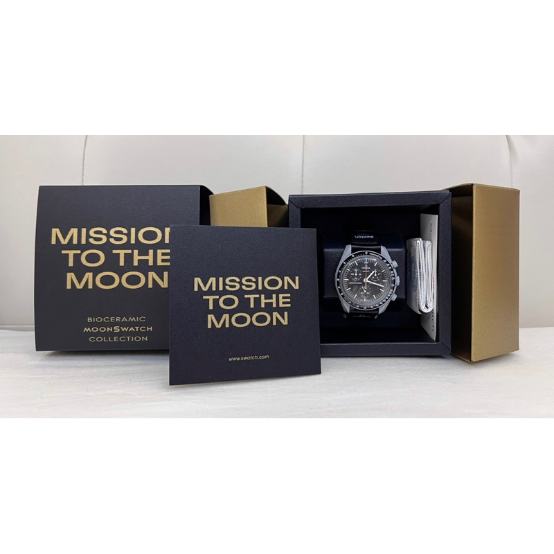 現貨Swatch x Omega Mission to The moon Gold Pink 粉金月球五月限定