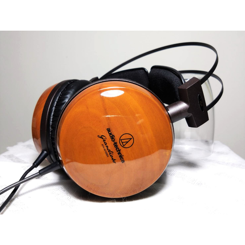 【中古銘機】鐵三角 audio-technica ATH-W1000X 第10世代 黑櫻桃木機殼 古典美聲 美品