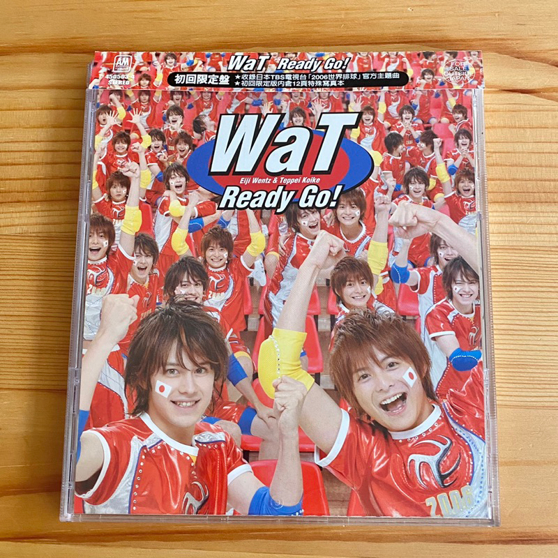 WaT Ready Go! 單曲 初回 台壓 小池徹平 瑛士 | 蝦皮購物