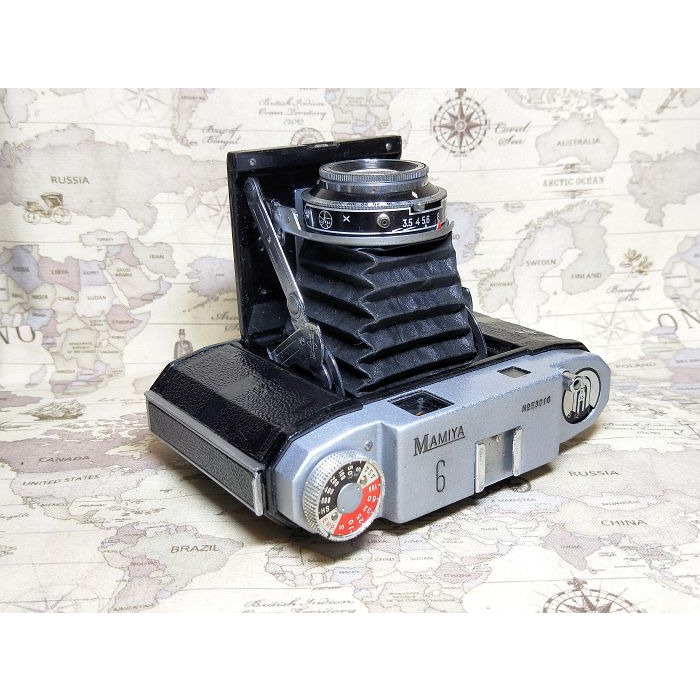 跳蚤小舖子】Mamiya-6 P / Kominar 75/3.5 稀有P型機//中片幅6x6蛇腹機