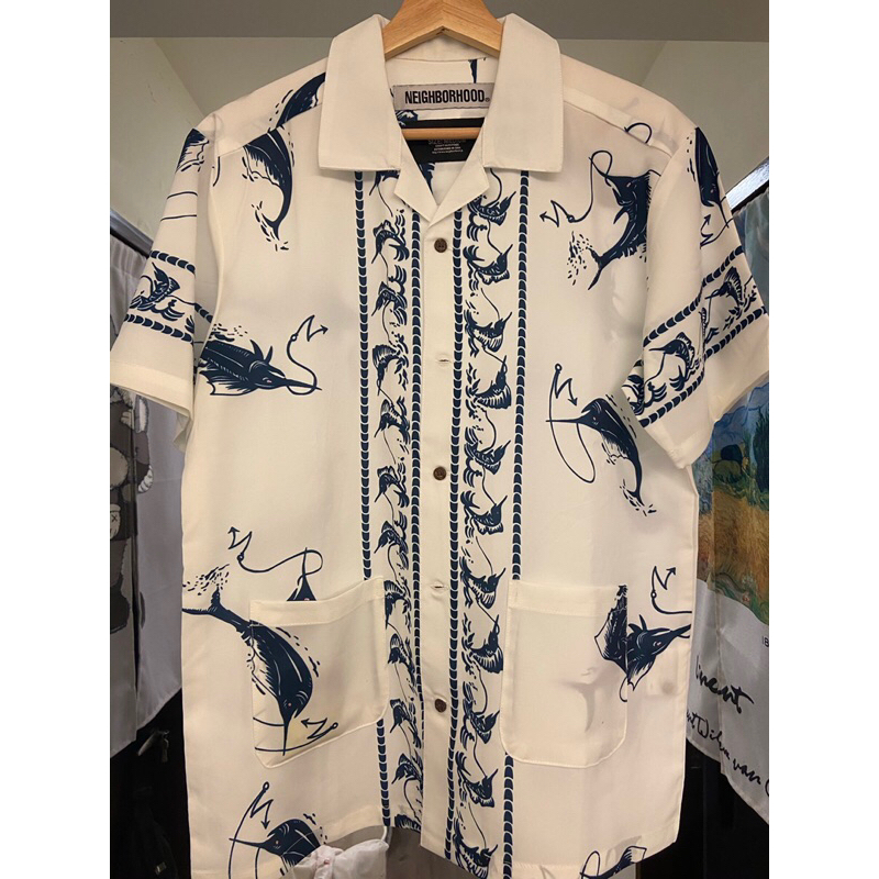 Neighborhood Aloha Swordfish R-Shirt. SS (SS19)短袖襯衫NBHD | 蝦皮購物