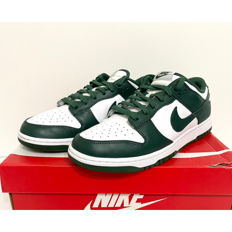 Nike dunk low retro team green 綠白27.5cm US9.5 DD1391 101 | 蝦皮購物