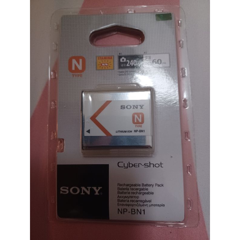 (全新盒裝) 原廠平輸 Sony bn bn1 原廠電池 bn1 (保固一個月) | 蝦皮購物