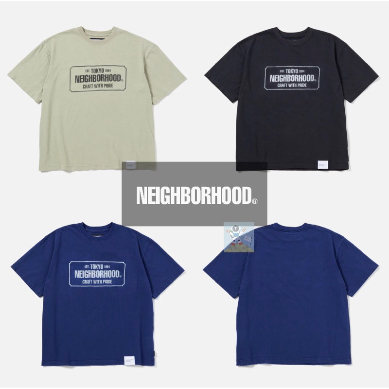 NEIGHBORHOOD 23SS SULFUR DYE CREWNECK SS 短袖T恤