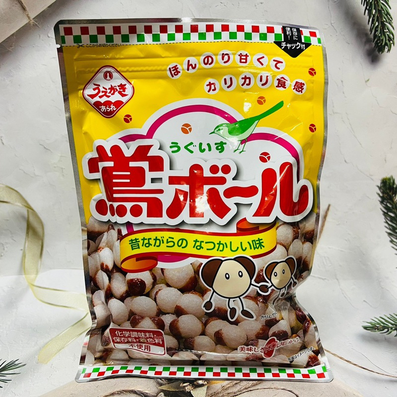 日本 植垣米果 古早味 鶯球米果 酥脆食感 110g