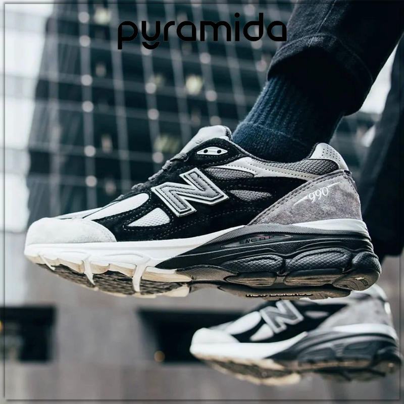 Puramida-DTLR x NEW BALANCE 990 V3 美製灰色黑色休閒運動鞋M990DL3