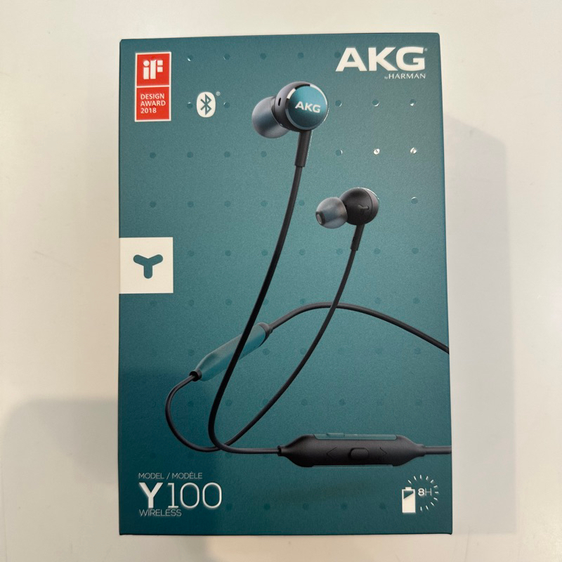 AKG Y100 WIRELESS 原廠無線入耳式藍牙耳機 台灣公司貨 蝦皮購物
