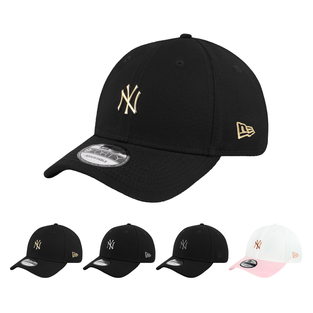 NEW ERA 9FORTY 940 洋基NY 小標立體金屬鐵牌多色棒球帽老帽熱賣帽款