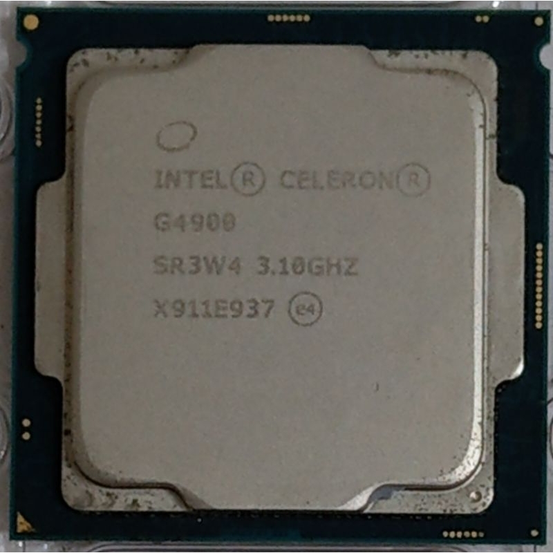 Intel 八代 Celeron G4930 CPU (1151 腳位) 無風扇