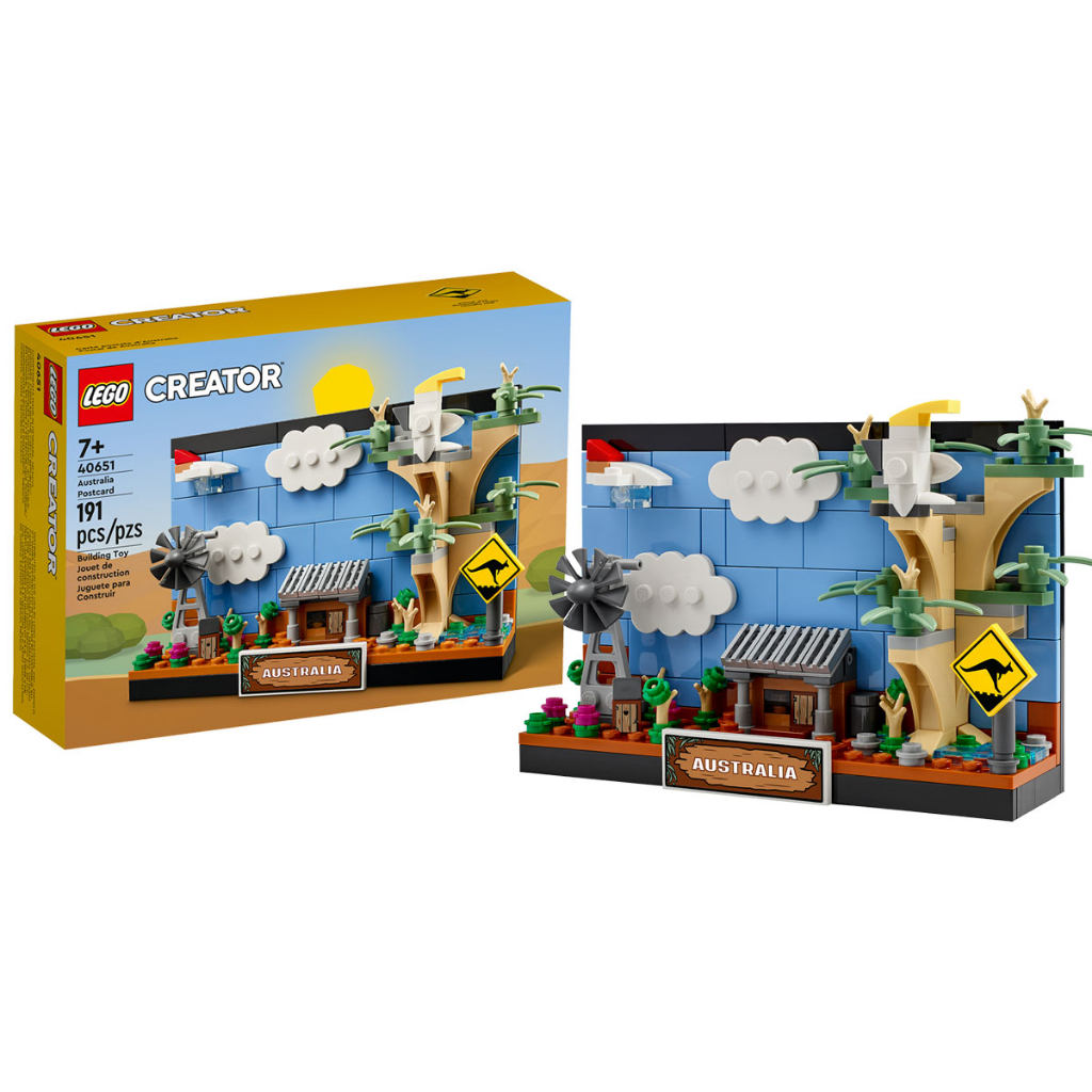 現貨 LEGO 40651 澳洲明信片 澳大利亞明信片 全新 樂高 | 蝦皮購物
