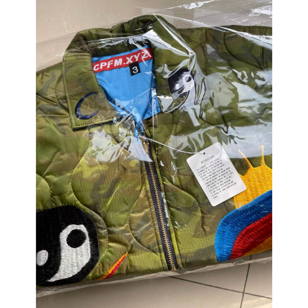 全新Human Made x CPFM LYSERGIC CAMO JACKET 八卦彩虹刺繡外套 全新Human Made x CPFM LYSERGIC CAMO JACKET 八卦彩虹刺繡外套