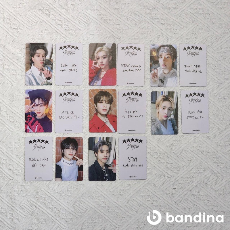 straykids 小卡 Bandina BDN通路 黃鉉辰 李龍馥 方燦 李旻浩 金昇玟 5star 特典 | 蝦皮購物