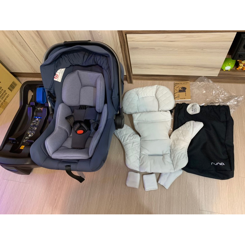 Nuna pipa lite lx 提籃安全座椅含底座可全罩已清洗約莫9成新配備齊全喜歡可議6000元原價14000 | 蝦皮購物