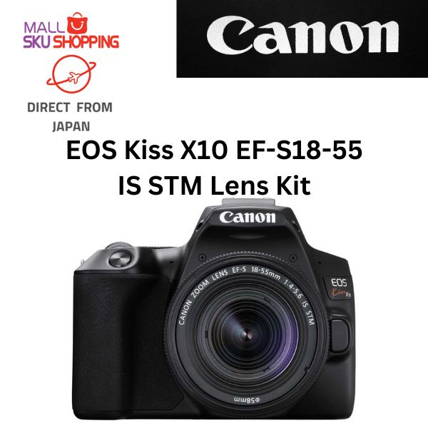 日本免運直郵】佳能Canon SLR Camera EOS Kiss X10 EF-S18-55 IS STM
