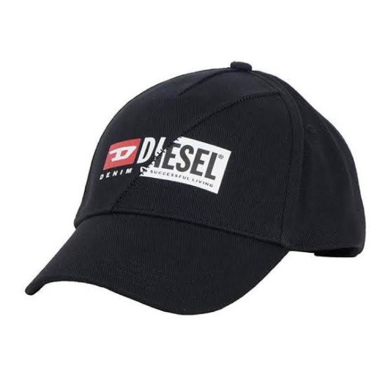 DIESEL Logo Hat 拼接棒球帽正品現貨| 蝦皮購物