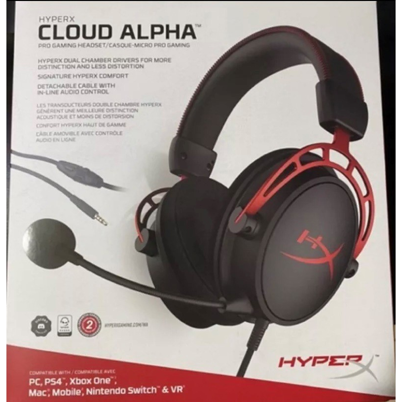 HyperX Cloud Alpha電競耳機 (HX-HSCA-RD/AS) | 蝦皮購物
