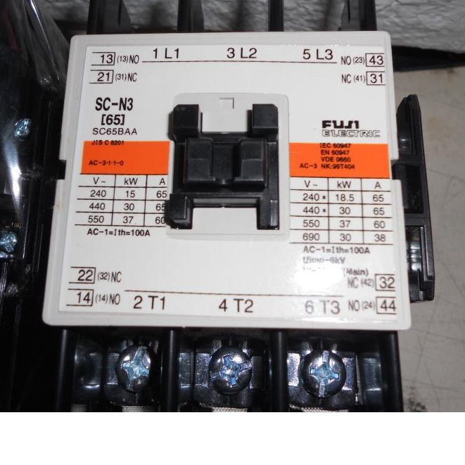 日本 FUJI 富士SC-N2S(50) SC-N3(65) 電磁接觸器 TR-N3 積熱電驛 O.L