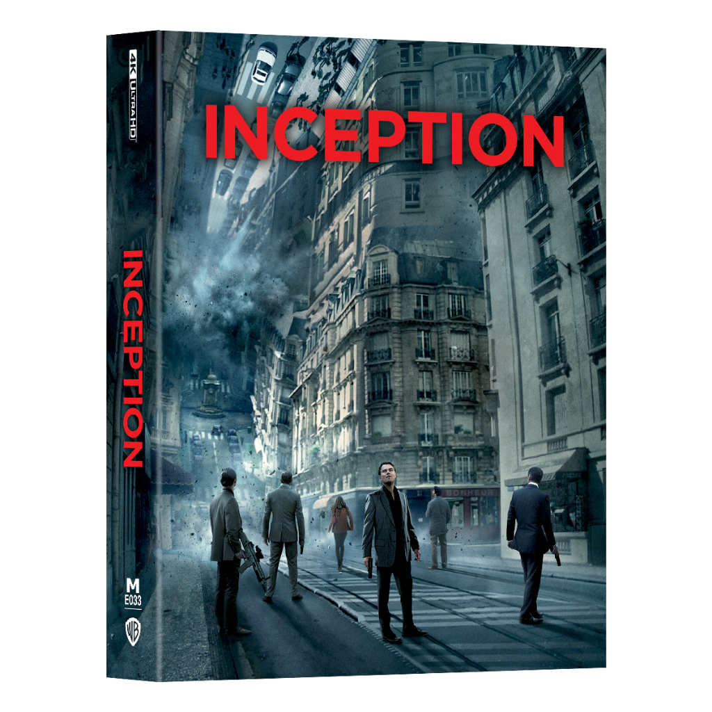 全面啟動 (Inception)【4K UHD藍光】 雙碟外紙盒限量鐵盒版 (台灣繁中字幕) | 蝦皮購物