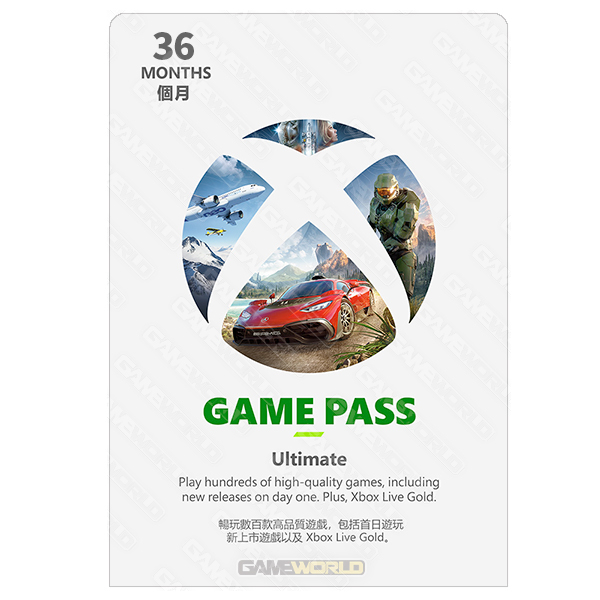 XBOX Game Pass 兩 三年 XGPU / 金會員 / 點數卡 / 限台灣帳號【電玩國度】 | 蝦皮購物