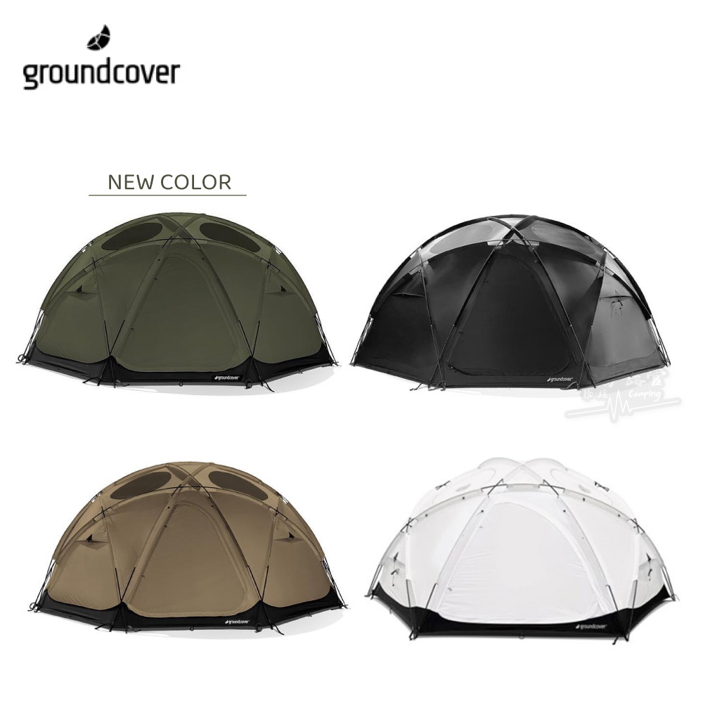 韓國Groundcover 3.45基地帳【好勢露營】Acorn house 球帳客廳帳