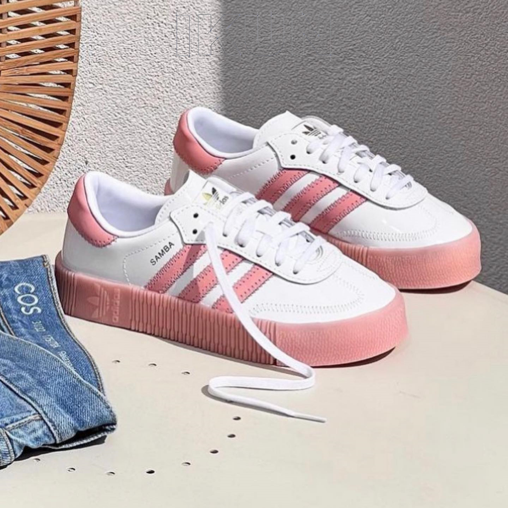 Adidas original samba rose sales