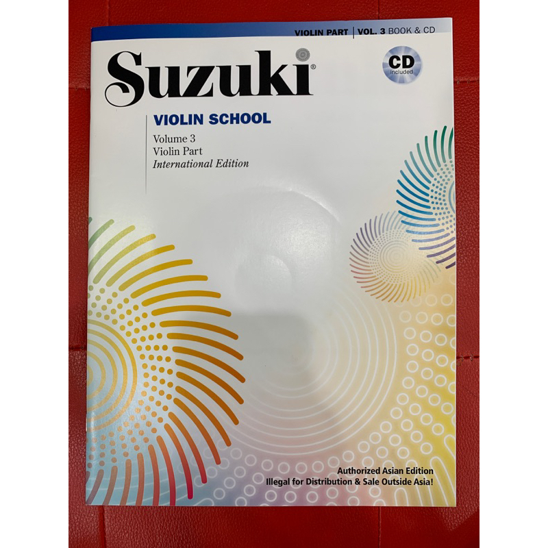 Suzuki VIOLIN PART International Edition VOL. 3 | 蝦皮購物