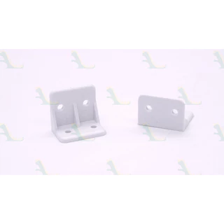 『桃子』五金 米白 L型 塑膠片 固定片